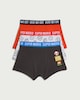 image 1 of Super Mario 3-Pack Pure Cotton Trunks in Multi
