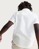 image 2 of F&F Boys Pure Cotton Grandad Collar Shirt in White