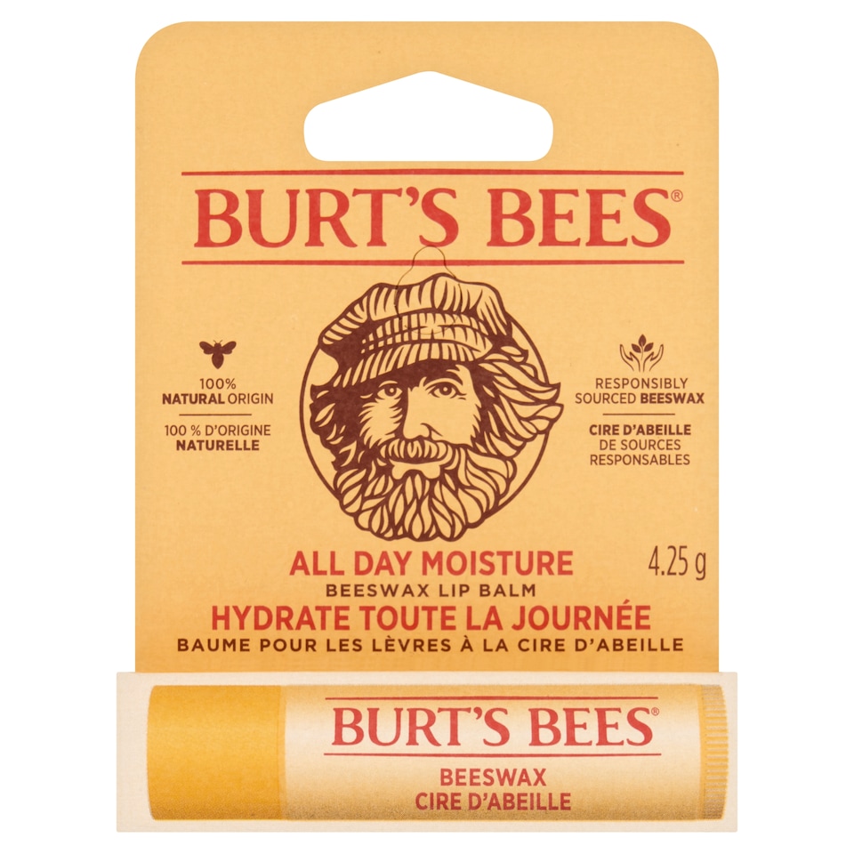 Burt's Bees Beeswax Lip Balm 4.25G