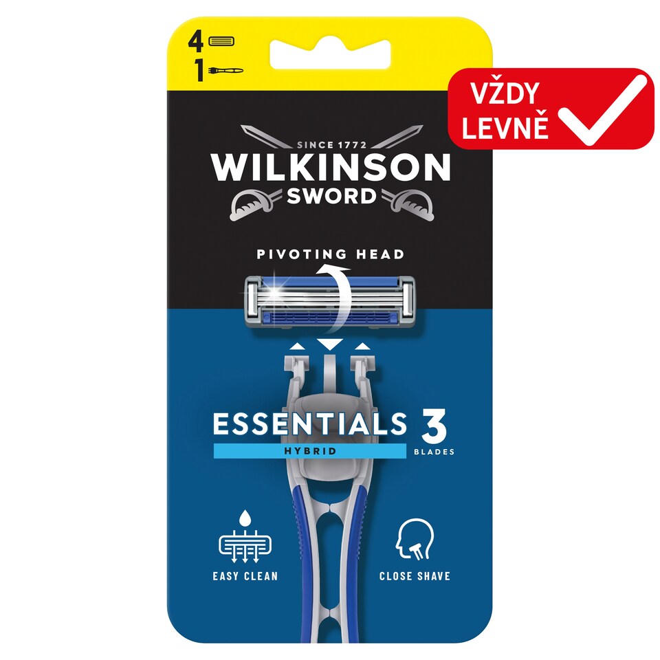 Wilkinson Sword Essentials Hybrid holicí strojek