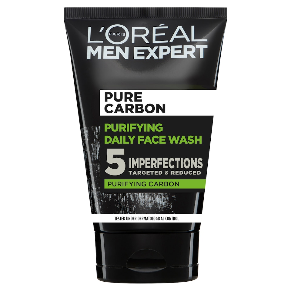 L’Oreal Men Expert Charcoal Face Wash 100Ml