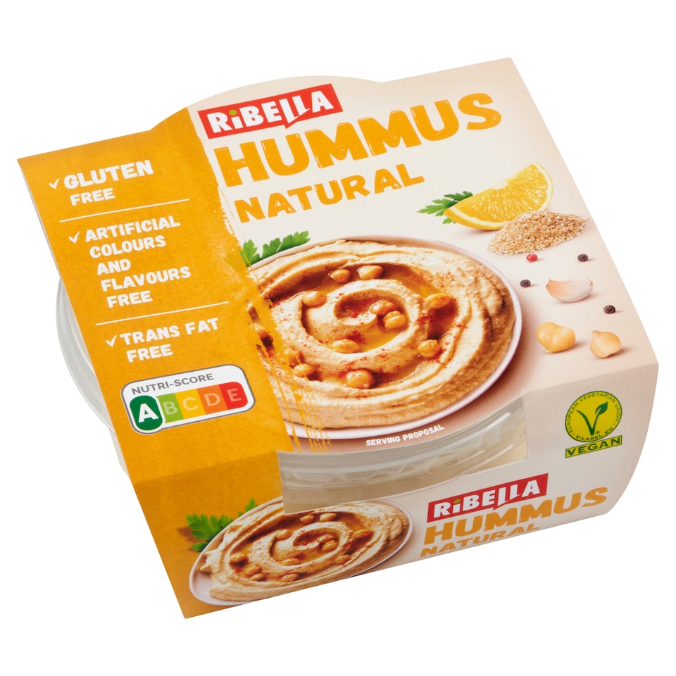 image 1 of RiBella Hummus Natural Chickpea Cream 200 g