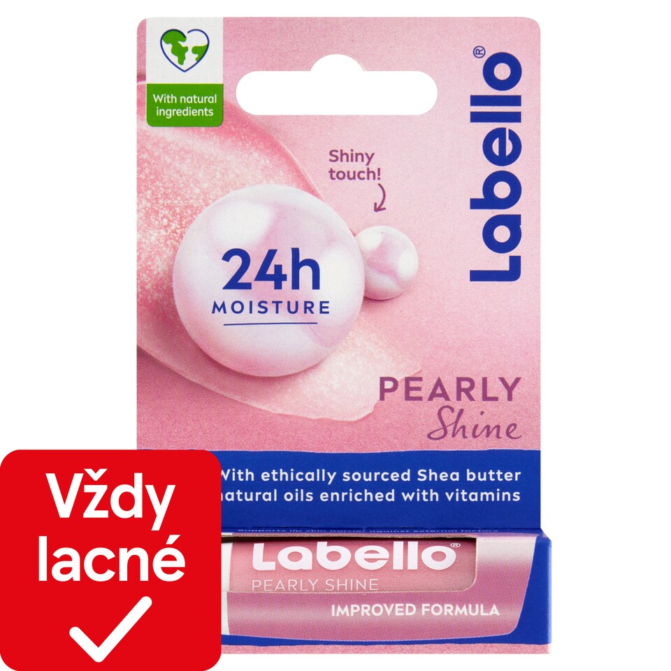 obrázok 1 z Labello Pearly Shine Ošetrujúci balzam na pery 4,8 g
