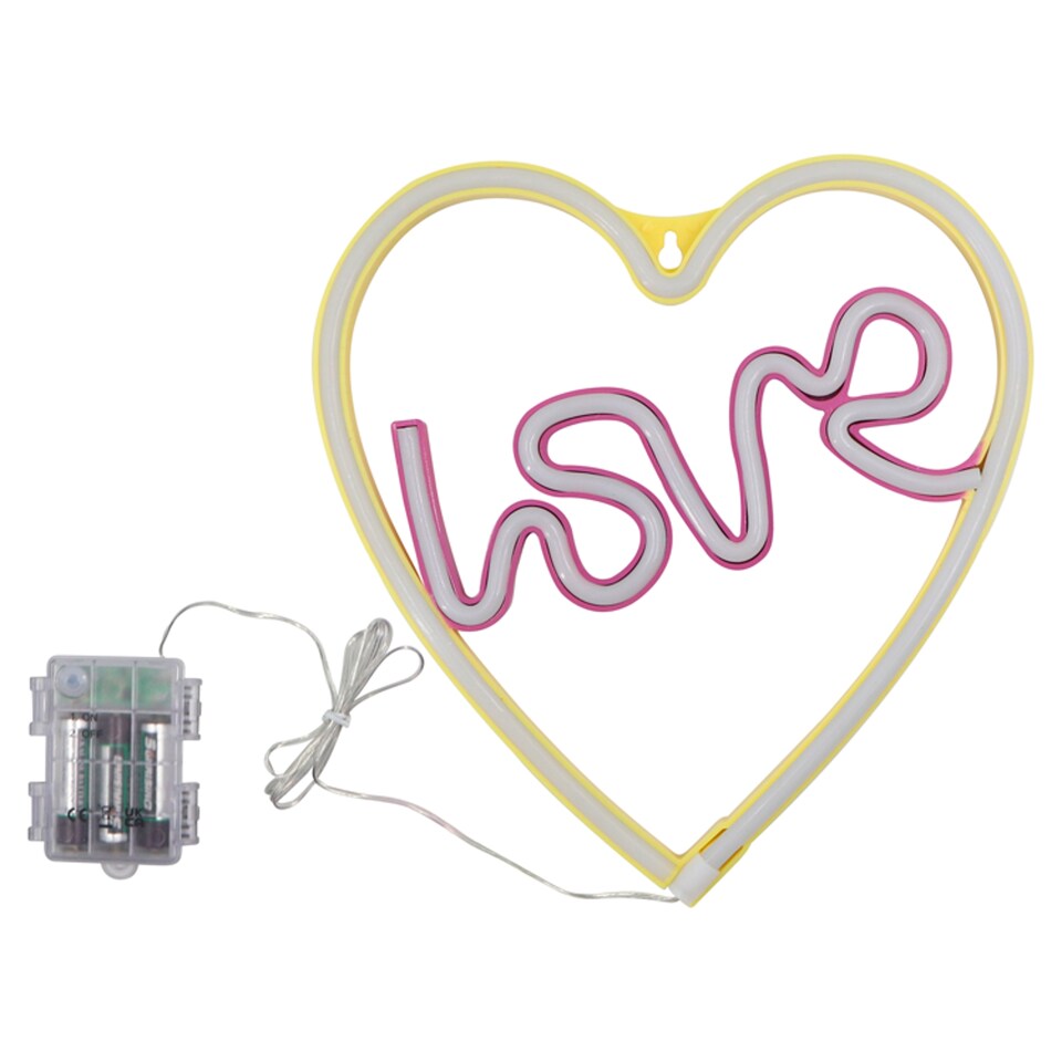 image 1 of Tesco Wall Light Love Heart