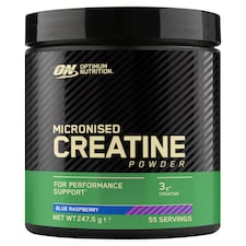 Optimum Nutrition Flavoured Creatine Powder Blue Raspberry 247.5g