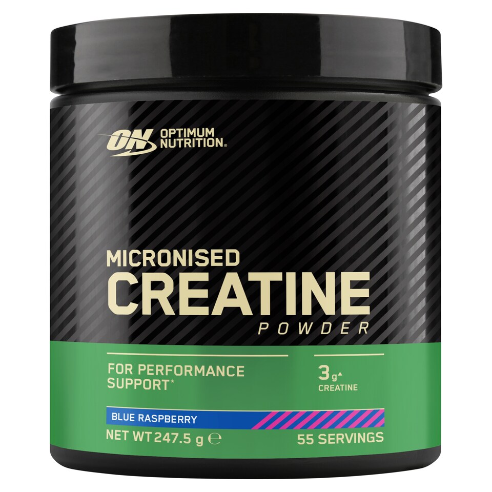 image 1 of Optimum Nutrition Flavoured Creatine Powder Blue Raspberry 247.5g