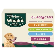 WINALOT® Classics Mixed in Jelly Wet Dog Food 6x400g