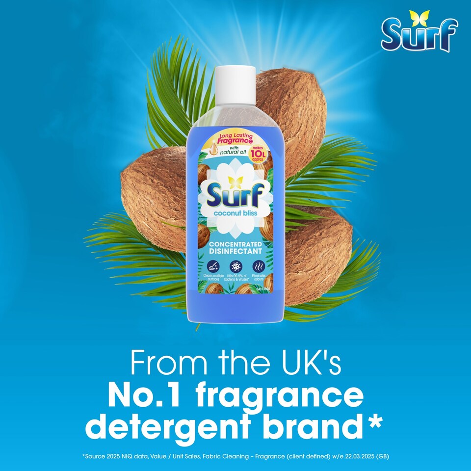 image 1 of Surf Concentrated Disinfectant Coconut Bliss 240Ml