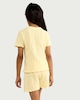 image 3 of F&F Girls 2-Piece Textured Set in Yellow