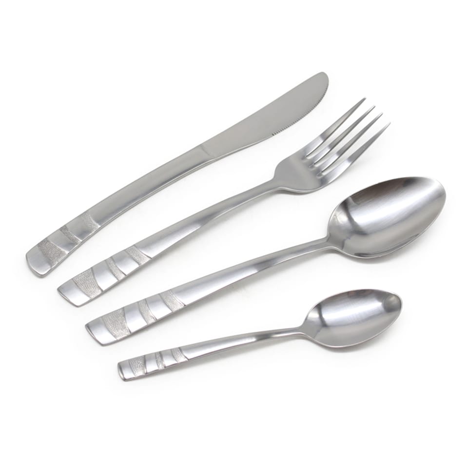 Tesco Waves 16 Piece Cutlery Set