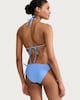image 3 of F&F Triangle Halter Neck Bikini Top in Blue