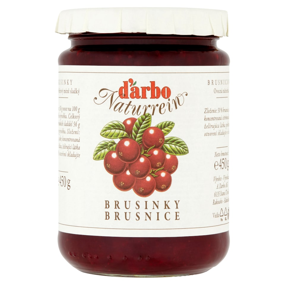 d'arbo Cranberries 450g