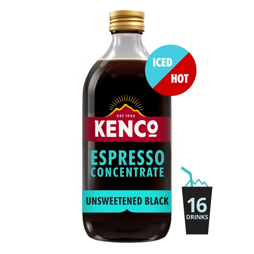 image 1 of KENCO ICED HOT ESPRESSO CONCENTRATE BLACK 485ML