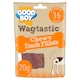 image 1 of Wagtastic Chewy Duck Fillets Dog Chew Treats 70G