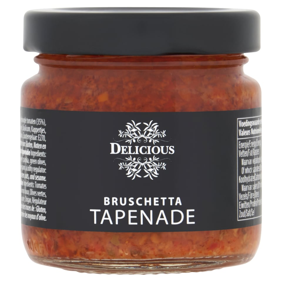 DELICIOUS BRUSCHETTA TAPENADE 90g