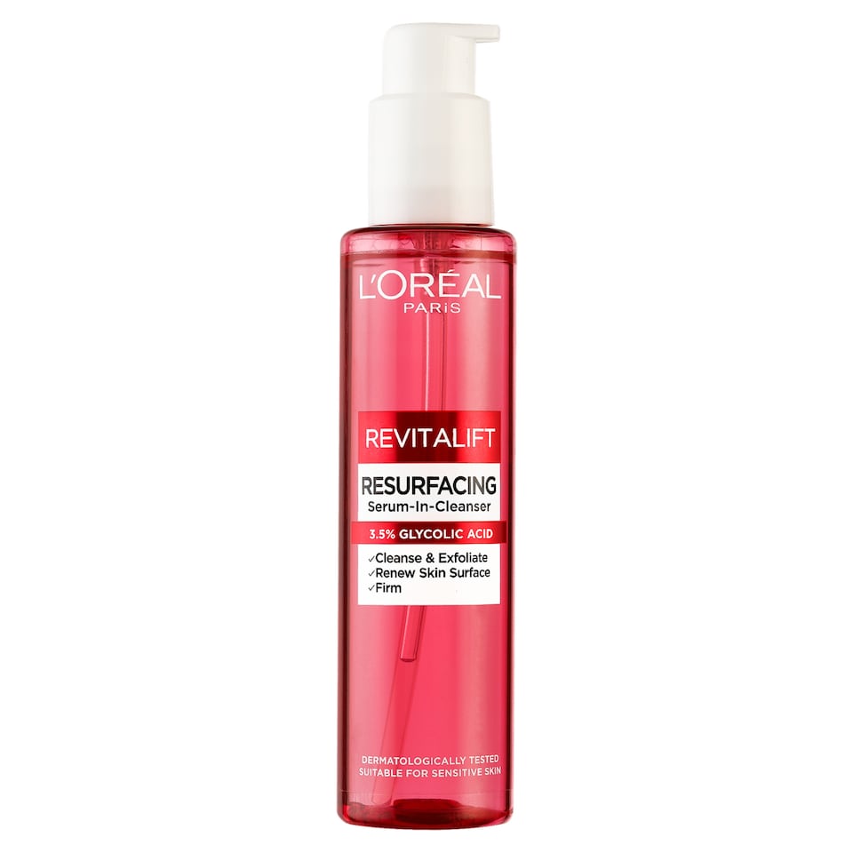 L´Oréal Paris Revitalift Glycolic Exfoliační čistící gel s 3 ,5 % kyseliny glykolové, 150 ml