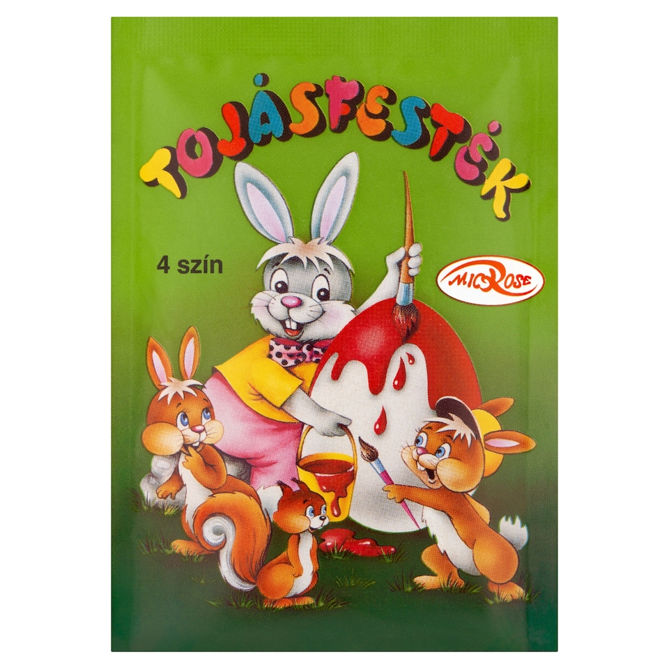 MicRose Farbivo na veľkonočné vajíčka 4 x 2,3 g