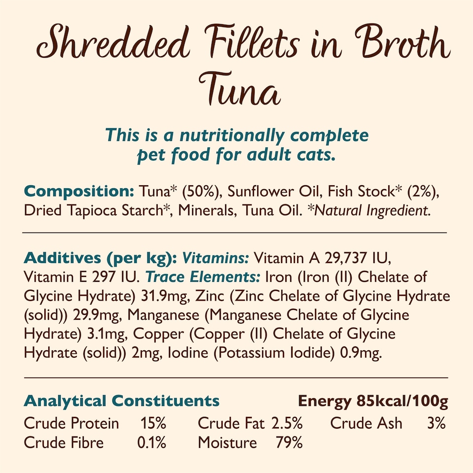 image 1 of Lily's Kitchen Cat Shredded Fillets Chicken in Broth 70g