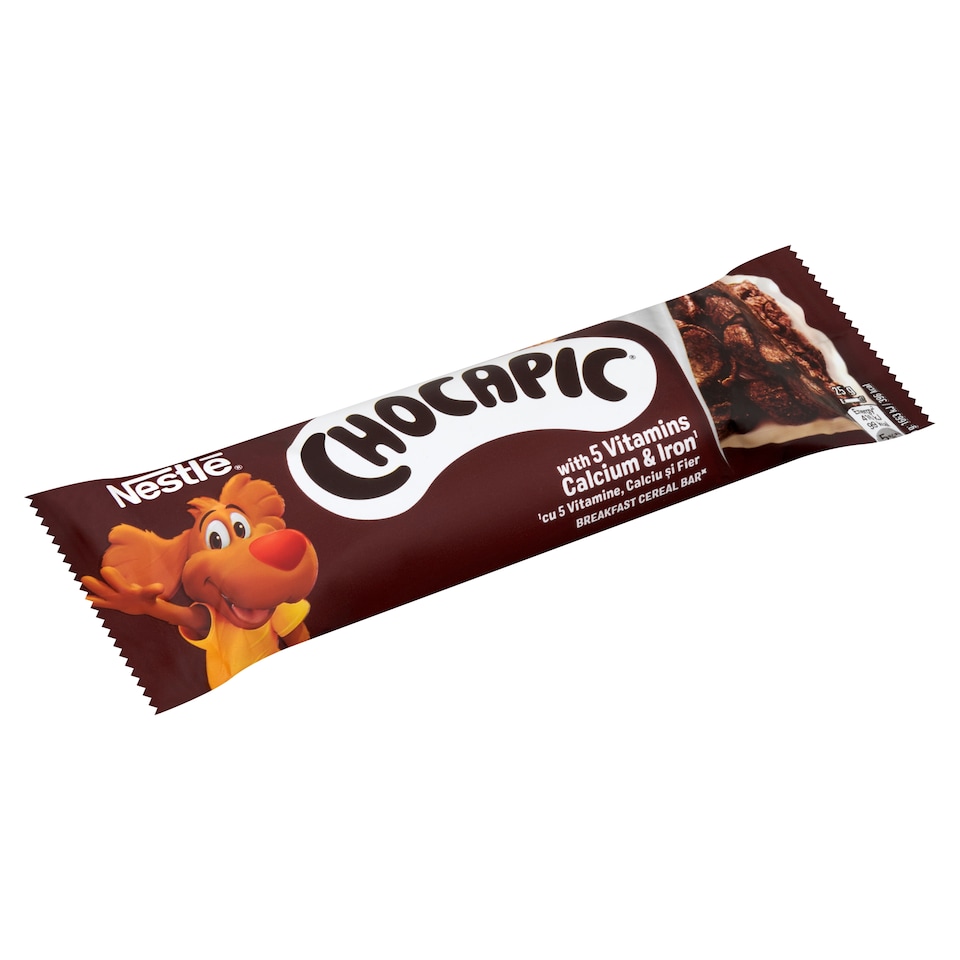 image 1 of Chocapic Chocolate Flavoured Breakfast Cereal Bar with Milky Base, Vitamins and Minerals 25 g