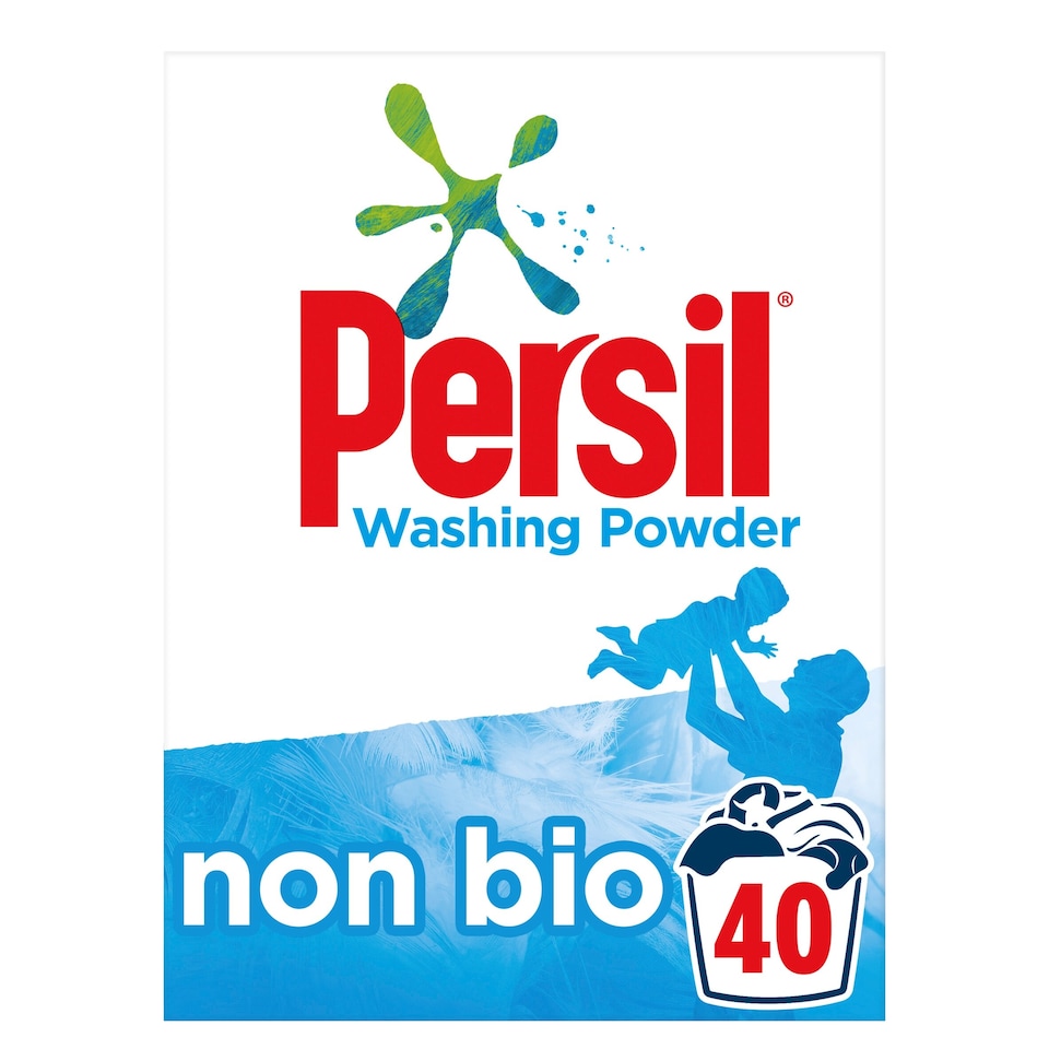 image 1 of Persil Non Biological Washing Powder 40 Wash 2.6 Kilograms