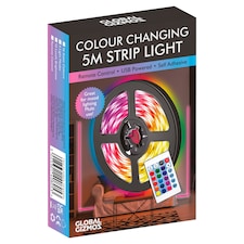 Global Gizmos Colour Changing Strip Light 5M
