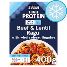 Tesco High Protein Beef & Lentil Ragu 400g