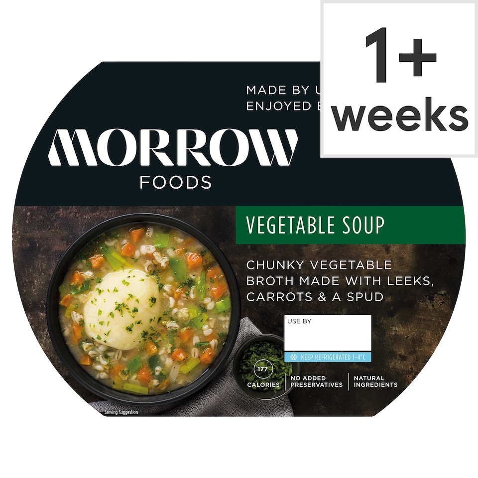 Morrow Foods Vegetable Broth & Spud Soup 450 G