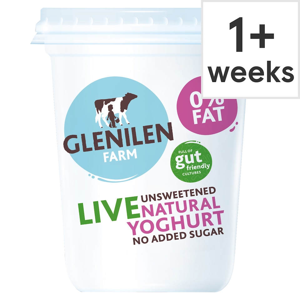 G/Farm 0% Fat Unsweetened Live Natural Yoghurt No Added Sugar 500G