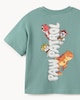 image 5 of Paw Patrol Pure Cotton Dino T-Shirt in Teal