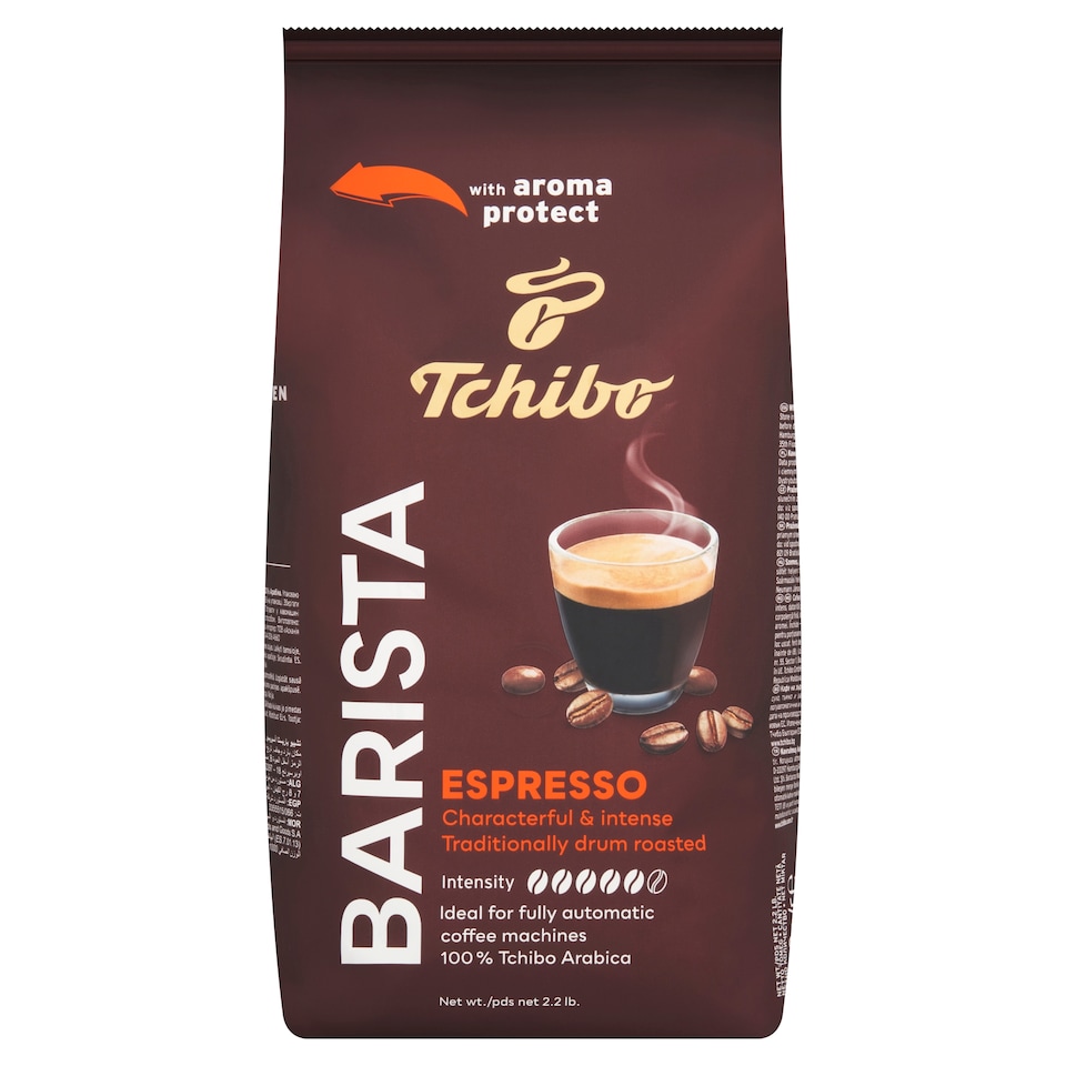 obrázok 1 z Tchibo Barista Espresso pražená zrnková káva 1000 g