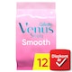 image 1 of Gillette Venus Comfort Smooth Disposable Razors, Pack Of 12