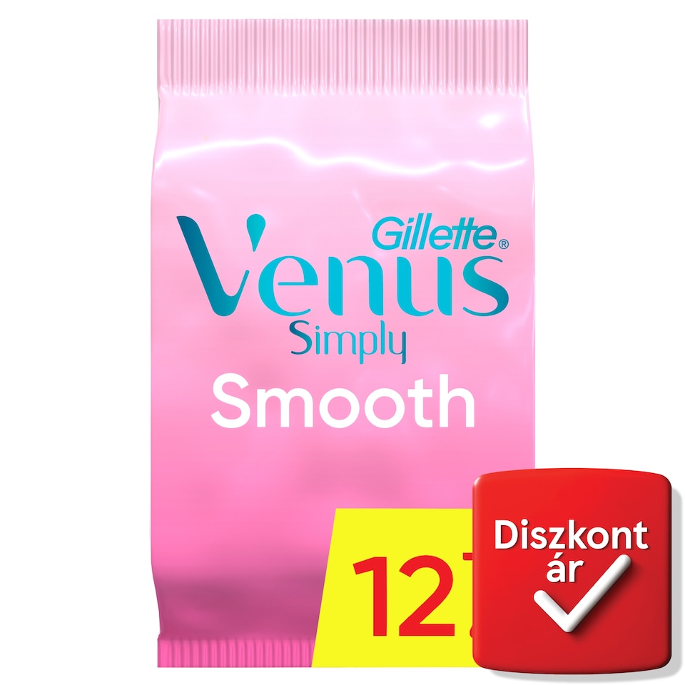 image 1 of Gillette Venus Comfort Smooth Disposable Razors, Pack Of 12
