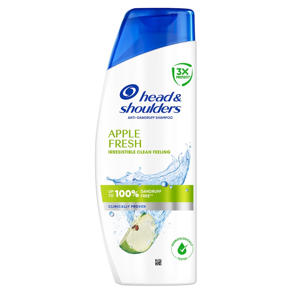 Head & Shoulders Apple Fresh Korpásodás Elleni Sampon, 250ml