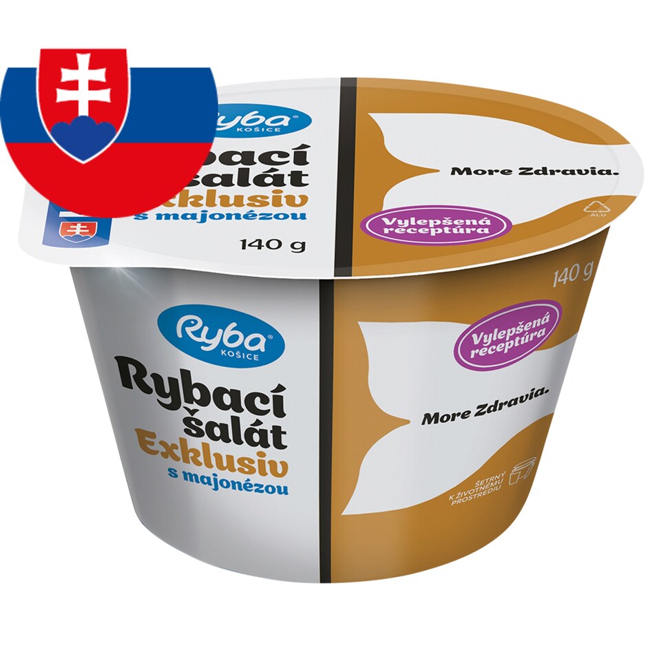 Ryba More Zdravia Exklusiv Rybací šalát s majonézou 140 g