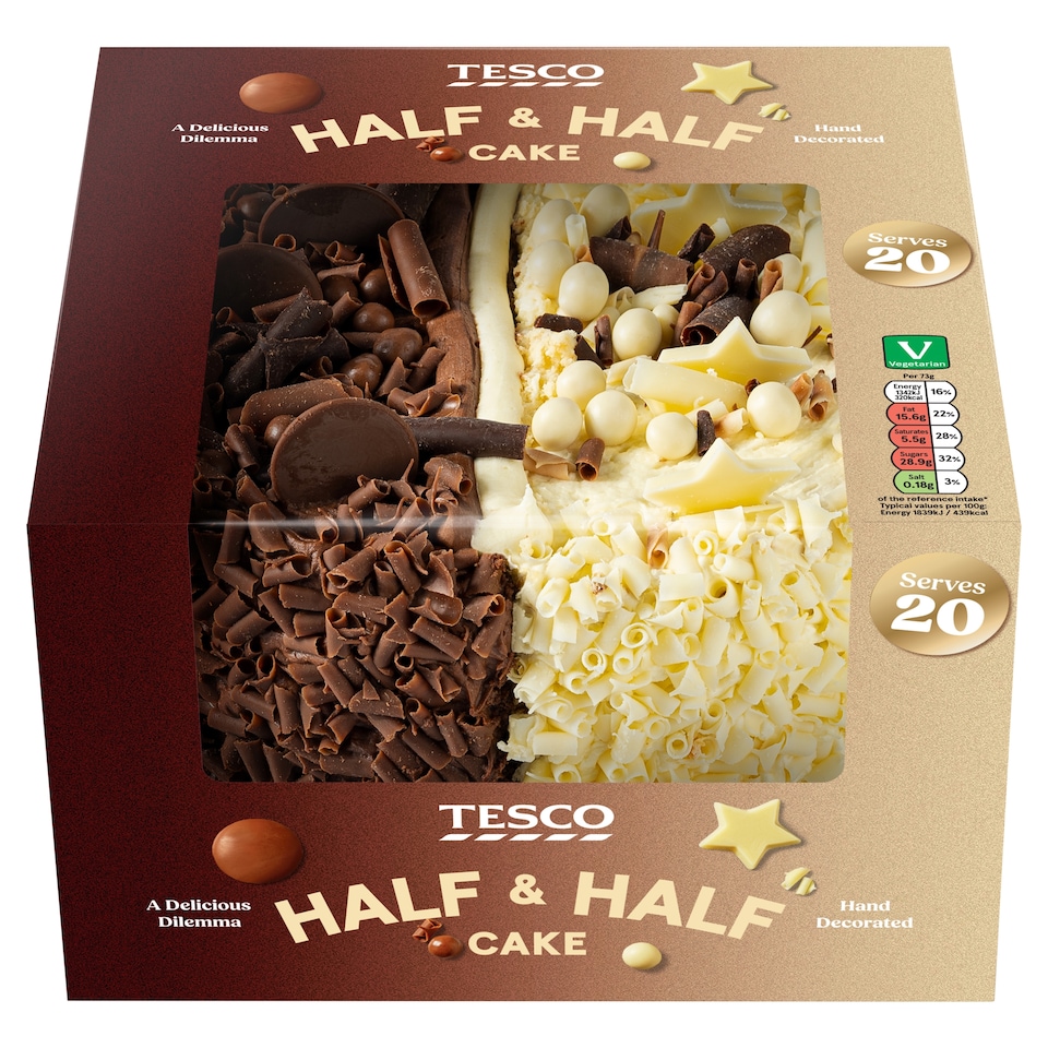 Tesco Half & Half Cake 