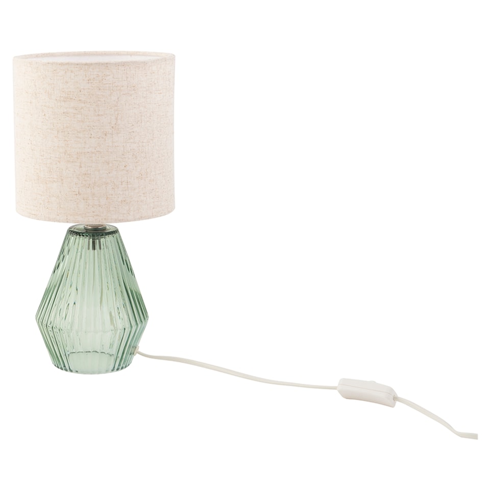 F&F Home Small Tinted Glass Lamp