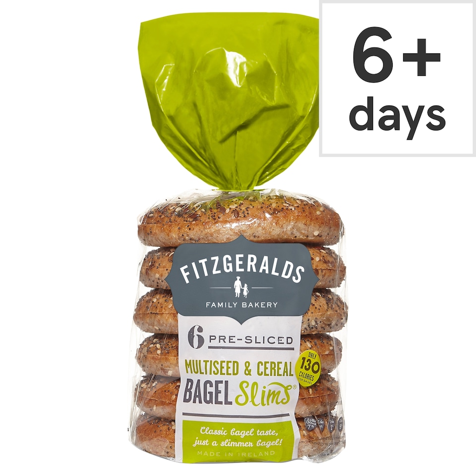 Fitzgeralds 6 M/Seed And Cereal Bagel Slims 273G