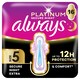 image 1 of Always Platinum Sanitary Towels Secure Night Extra (Size 5) 16 Pads