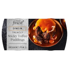 Tesco Finest Dine In Sticky Toffee Puddings 260g