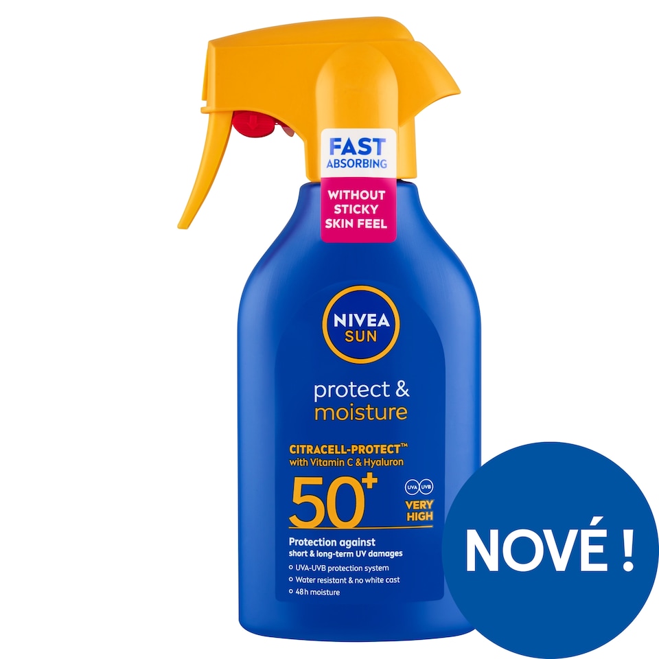 image 1 of Nivea Sun Protect & Moisture Moisturizing Spray SPF 50+ 250ml