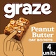 image 1 of Graze Peanut Butter Oat Boosts Flapjack Snack 4x30G