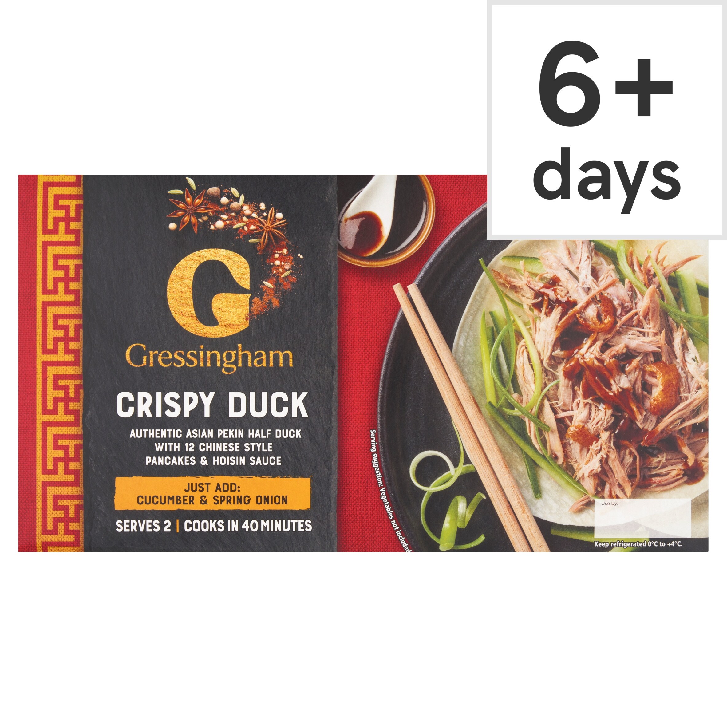 Gressingham Gressingham Aromatic Half Duck 570G - Tesco Groceries