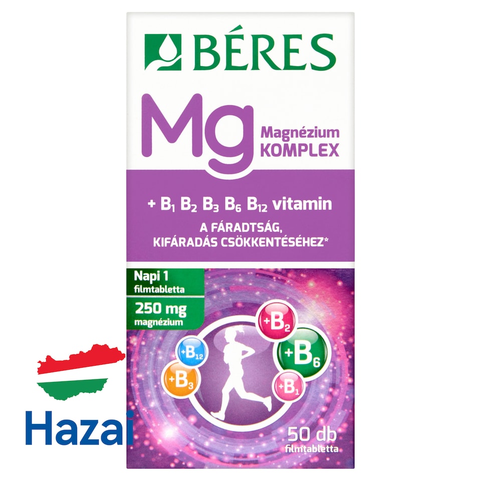 Béres Magnézium Komplex filmtabletta 50 db 61,8 g  1. kép