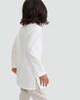 image 3 of F&F Boys Cotton Blend Embroidered Kurta in Cream