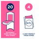image 3 of Veet Wax Strips Sensitive Skin Face 40 Pack