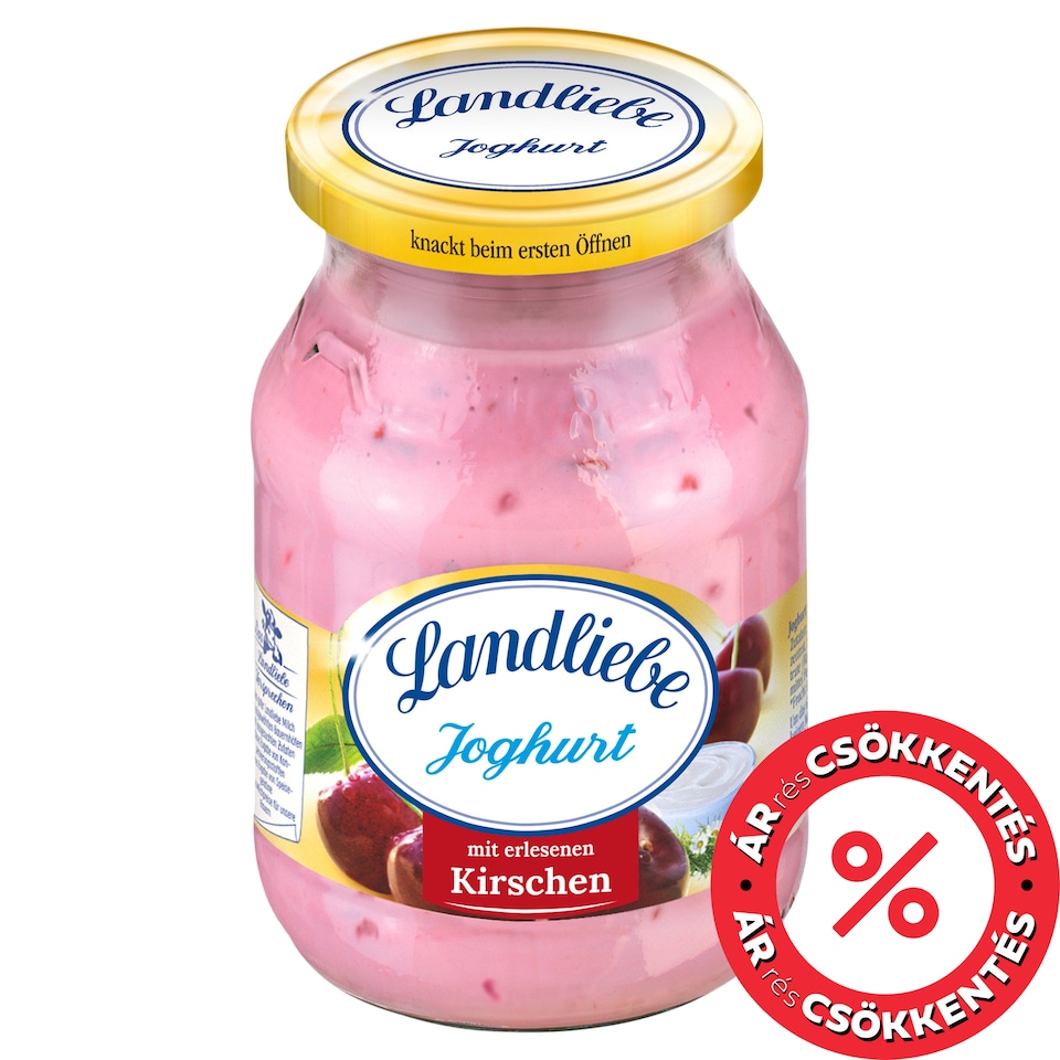 Landliebe Yogurt with Cherry Preparation 500 g