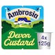 image 1 of Ambrosia Devon Custard Pots 4 x 125g