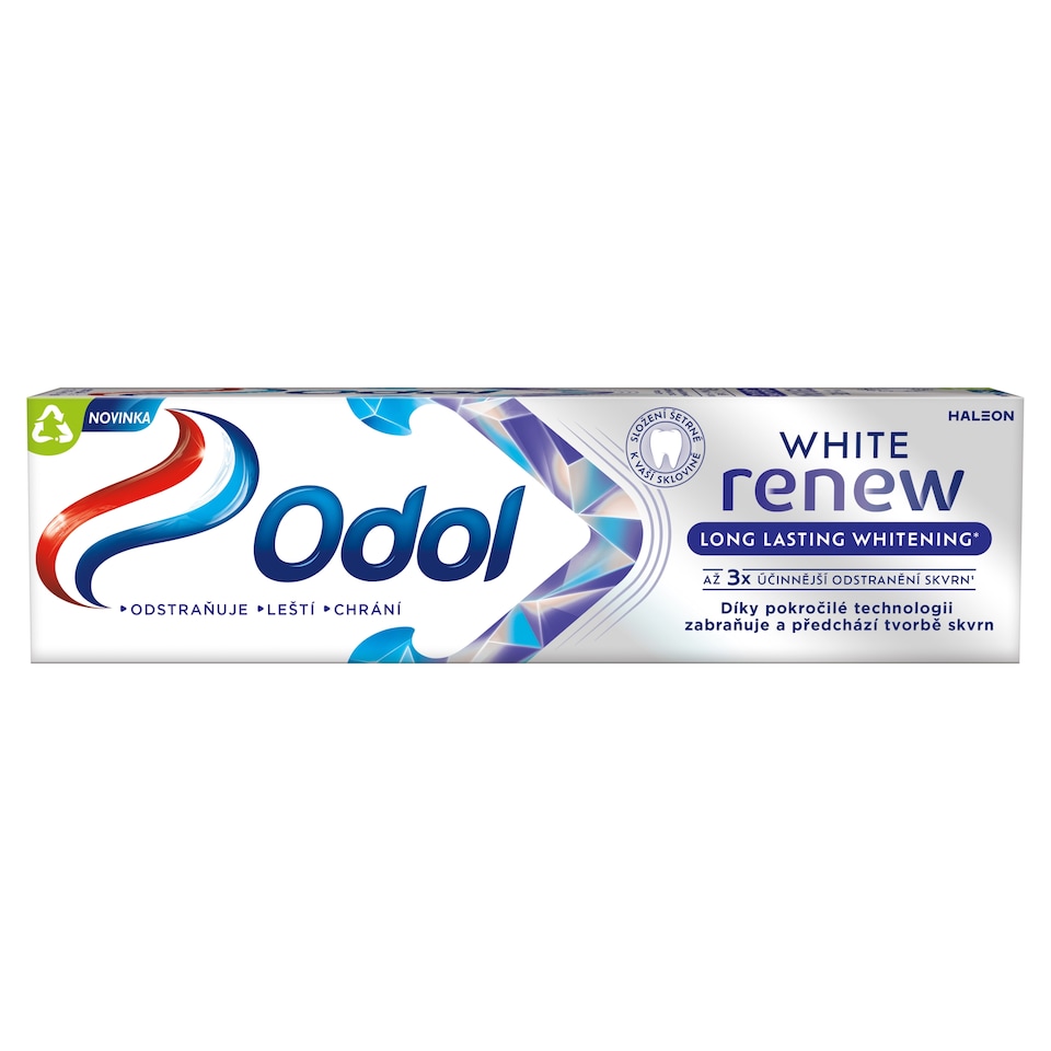 Obrázek 1 pro produkt Odol White Renew Long Lasting Whitening zubní pasta s fluoridem 75ml