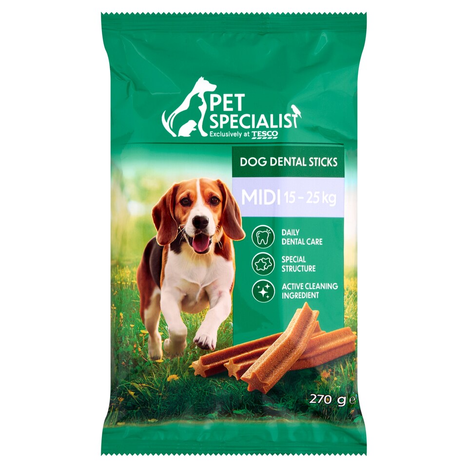 Pet Specialist Midi Dog Dental Sticks 270 g