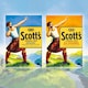 image 4 of Scott's Porage Old Fashioned Porridge Oats 1kg